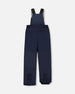 Two-Piece Play Snowsuit With Printed Colorblocked Jacket Navy Blue - H10PB43_479