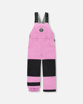 Salopette de neige PLAY unie mauve