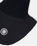 Polar Fleece And Knit Neckwarmer Black - H10XCOL_999