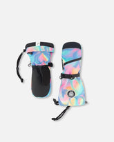 Winter Mittens Teknik Rainbow Heart Print