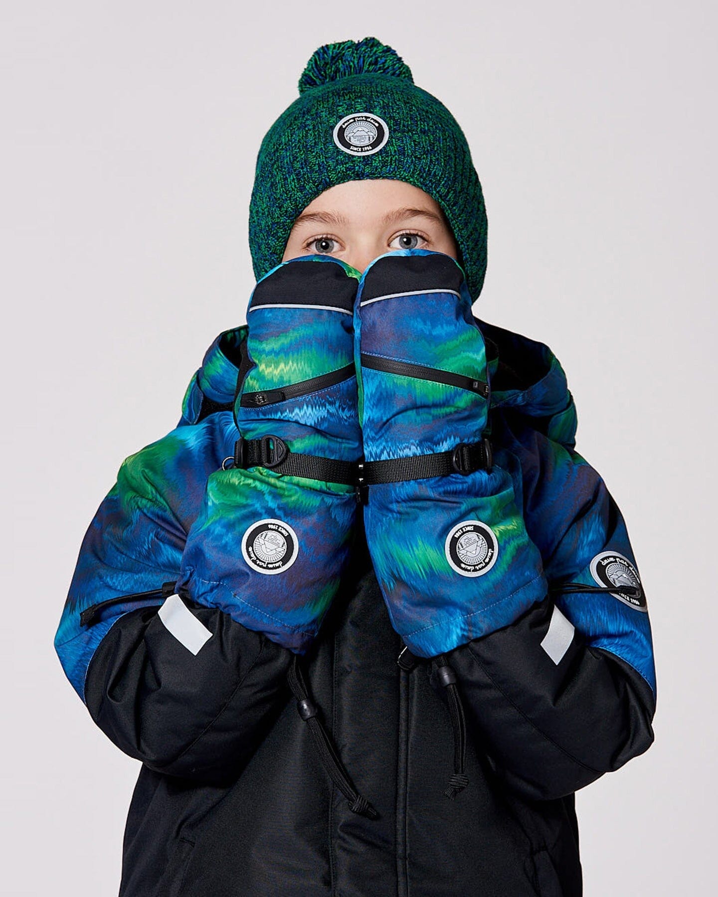 Winter Mittens Teknik Aurora Borealis - H10XM203_031