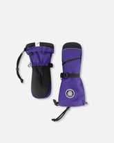 Winter Mittens Teknik Dark Purple