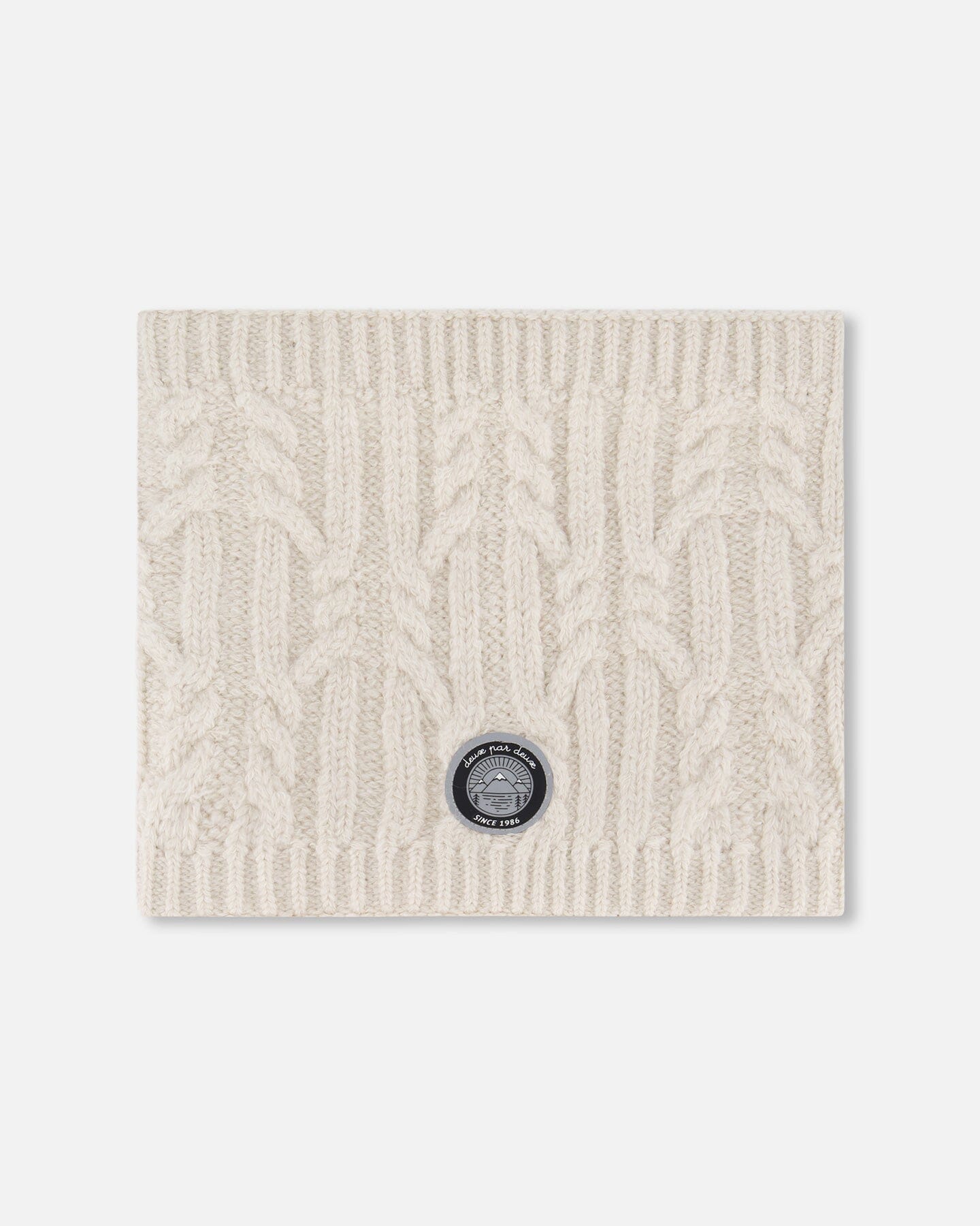 Lined Winter Neckwarmer Off-White - H10XT2_165