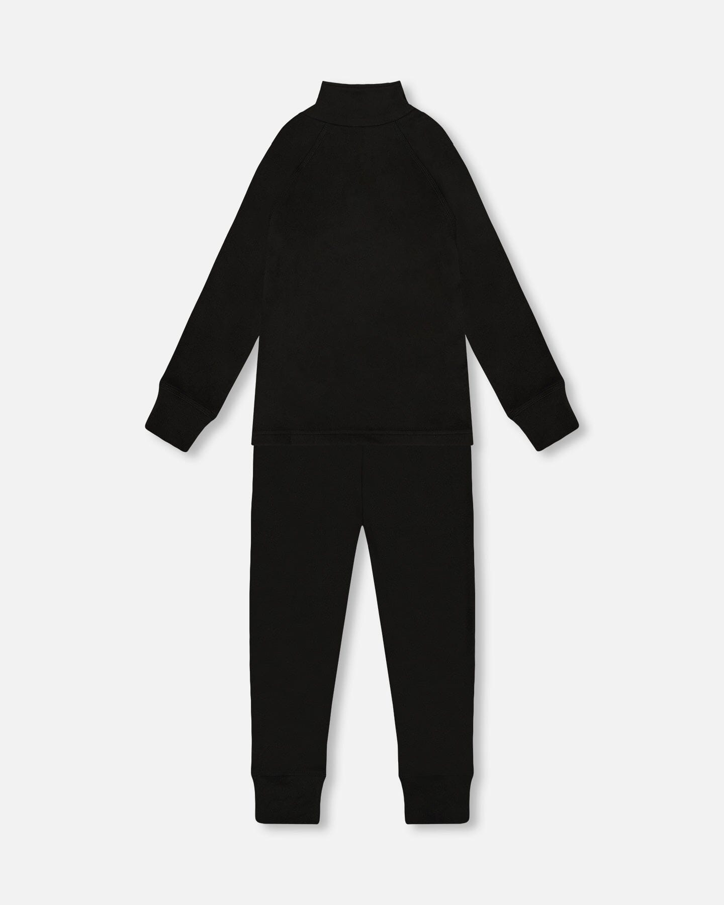 Two-Piece Thermal Underwear Set Black - H10Y600_999