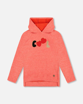 Ultra Soft Hooded Tunic Coral - H20H76_858
