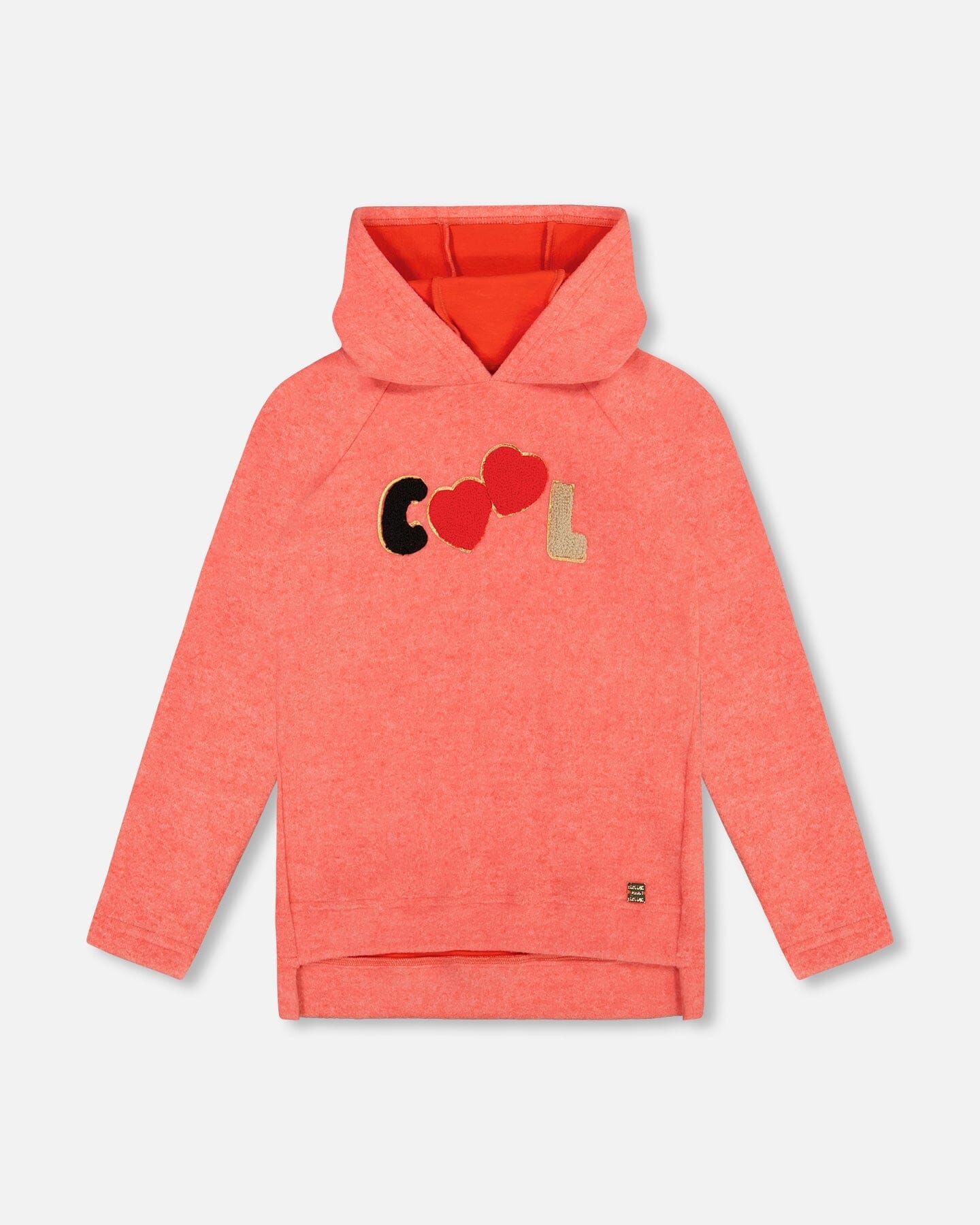 Ultra Soft Hooded Tunic Coral - H20H76_858