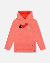 Ultra Soft Hooded Tunic Coral - H20H76_858