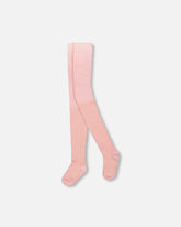 Collants en tricot vieux rose