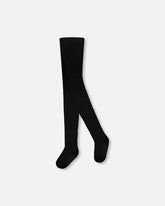 Collants en tricot noir