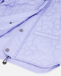 Quilted Mid-Season Jacket Lavender - H20W61_546