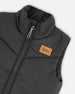 Quilted Mid-Season Sleeveless Vest Black - H20W63_999