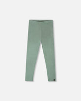 Legging côtelé doux sauge