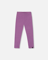 Legging côtelé doux lavande