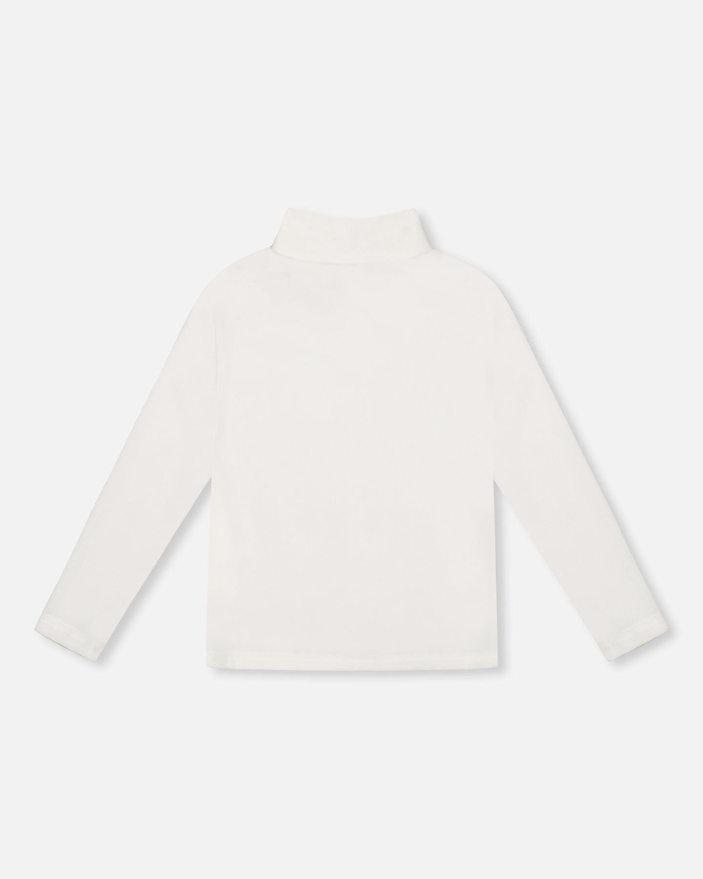 Super Soft Ribbed Mock Neck Top Off-White - H20YG71_100