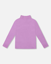 Super Soft Ribbed Mock Neck Top Lavender - H20YG71_530