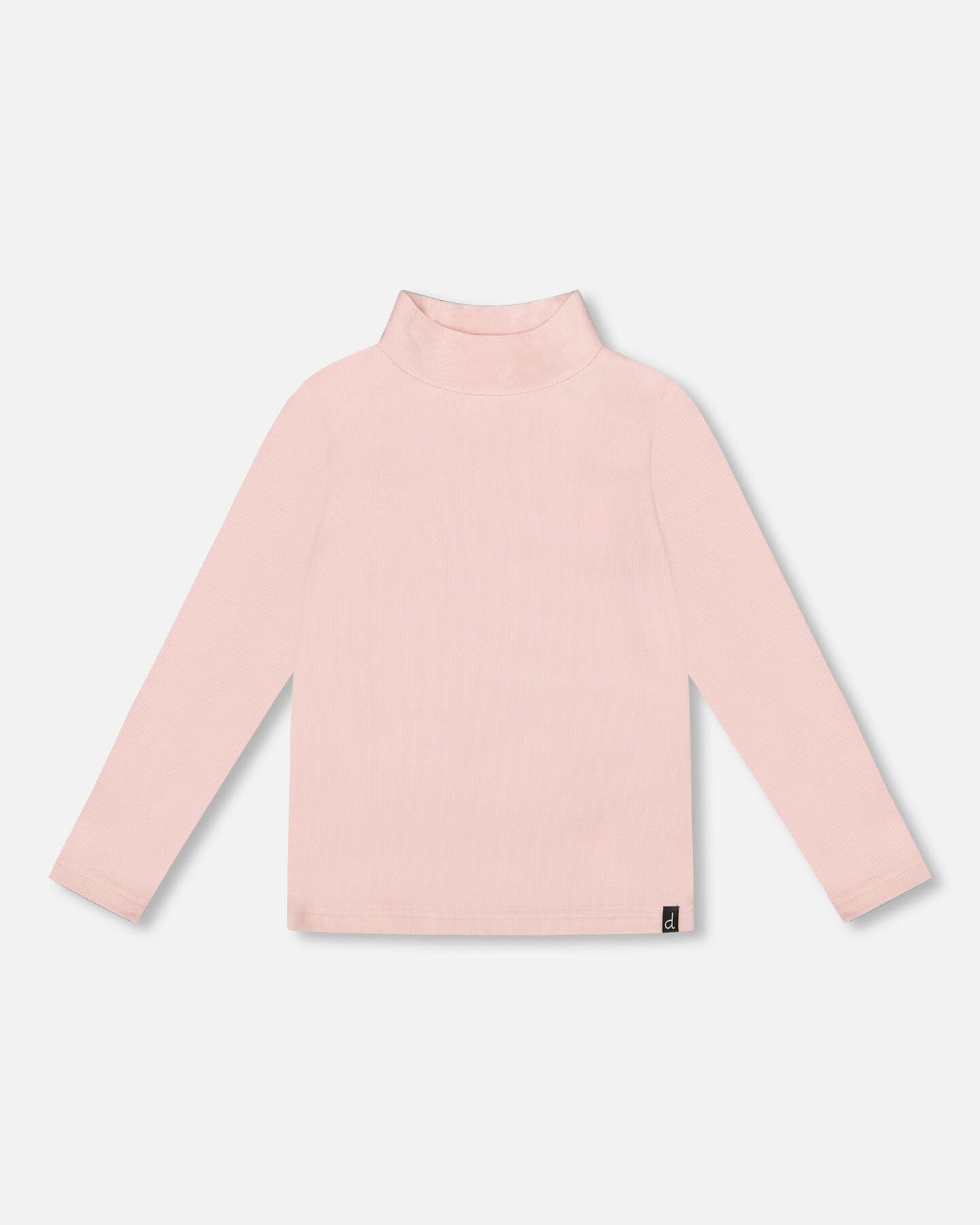 Super Soft Ribbed Mock Neck Top Pink - H20YG71_622