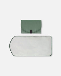 Diaper Bag With Changing Mat Dark Gray Green - H20Z102_387