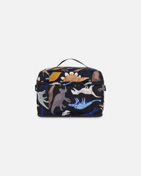 Lunch Box Black Dinosaur Print - H20ZBL_026