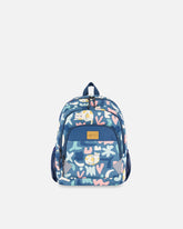 Sac à dos vert imprimé chats pour tout-petits