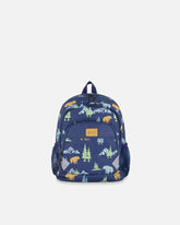 Sac à dos marine imprimé animaux pour tout-petits