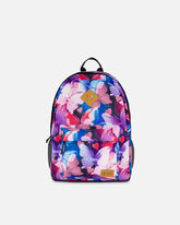 Sac à dos noir imprimé papillons pour enfants
