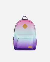 Sac à dos dégradé violet pour enfants