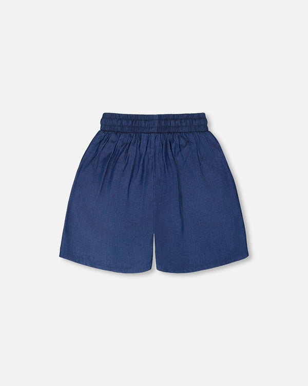 Blue Chambray Bermudas - H30H26_3H098