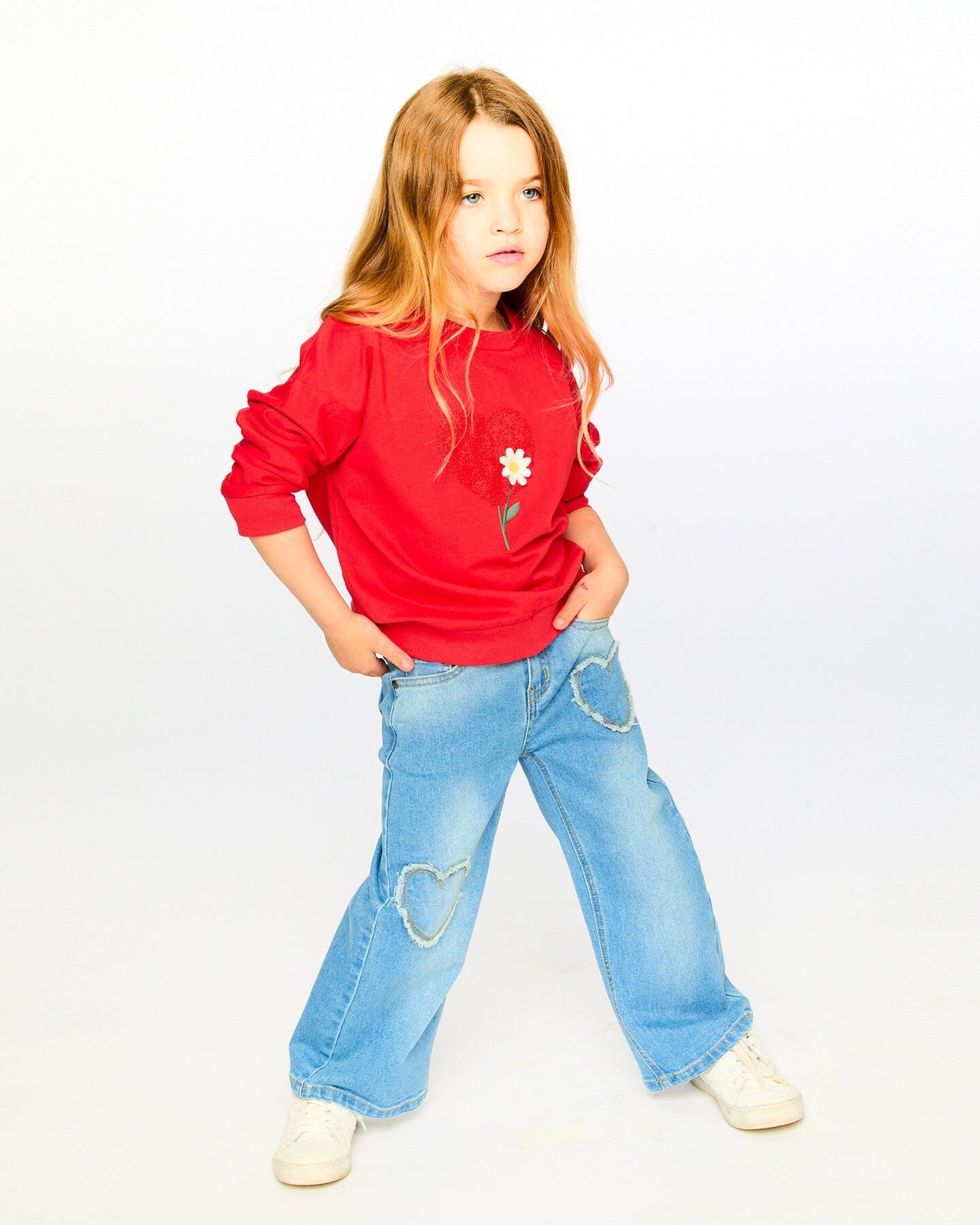 French Terry Sweatshirt Red - H30H30_07620