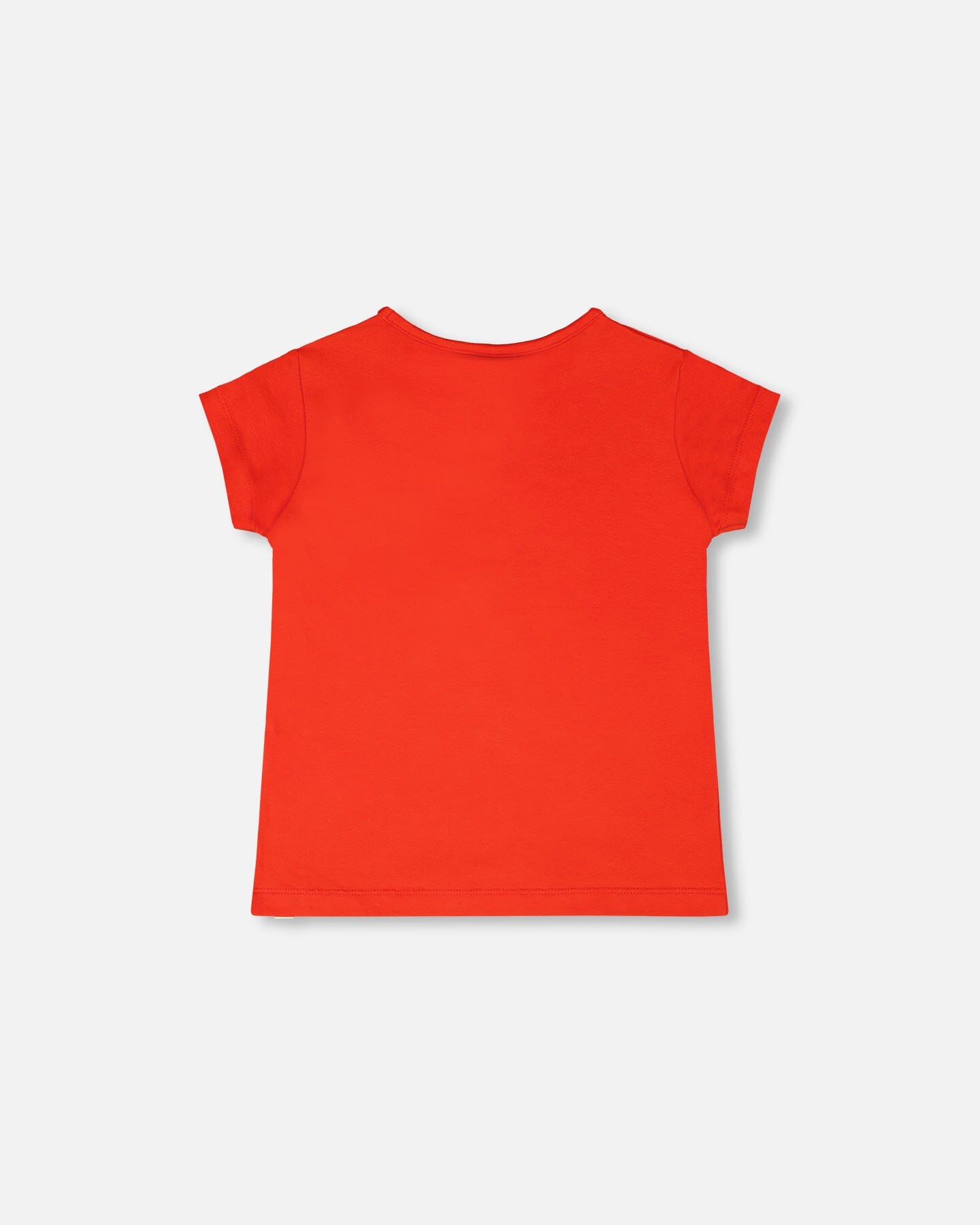 Organic Cotton Jersey T-Shirt Red - H30H70_07620