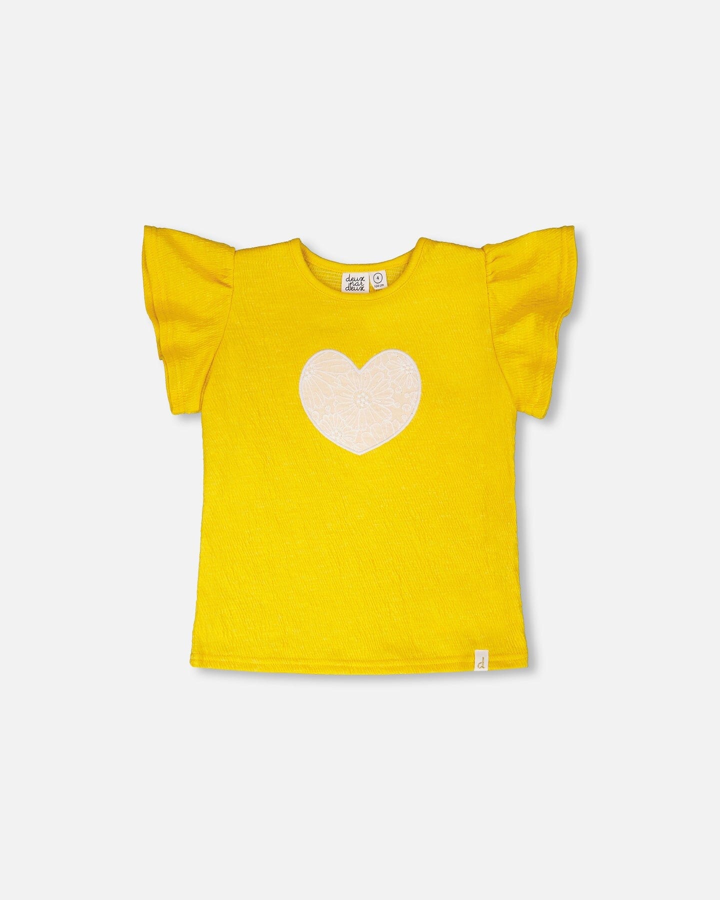 Crinkle Jersey Top Yellow - H30I72_02300