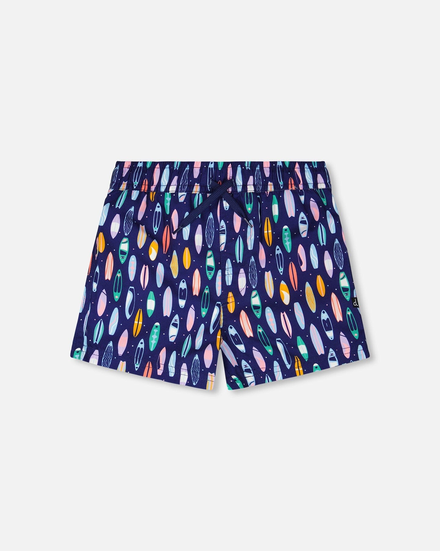 Boardshorts Blue Surfboard Print - H30OB08_3H164