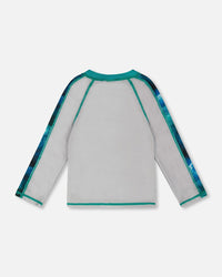 Long Sleeve Rashguard Pale Gray - H30OB50_01190