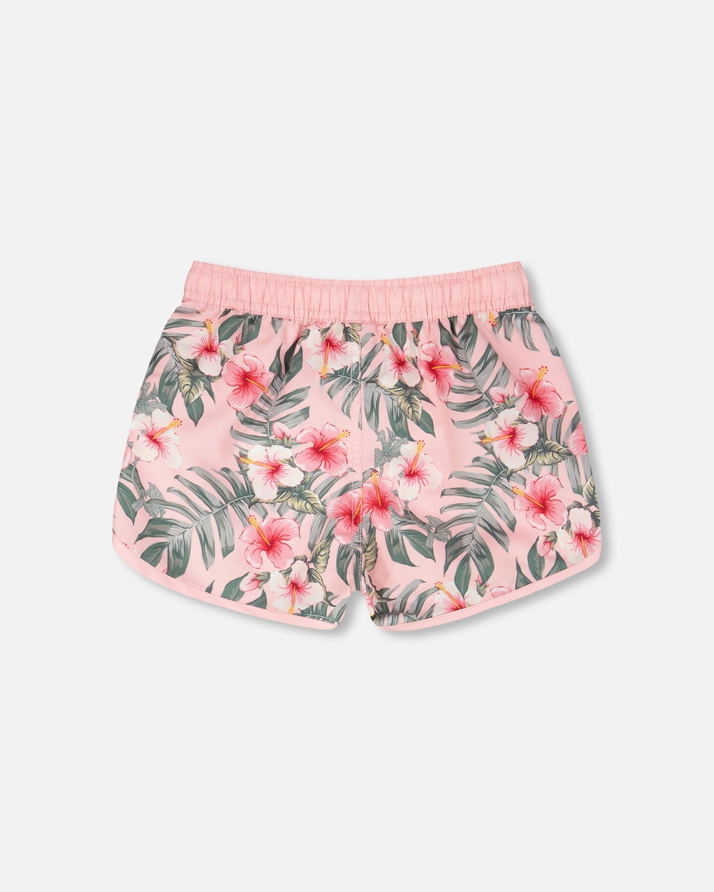 Swim Shorts Pink Hibiscus Print - H30OG33_3H152