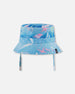 Beach Hat Blue Shell Print - H30OGC_3H153