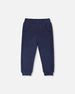 French Terry Pants Blue - H30T20_04840
