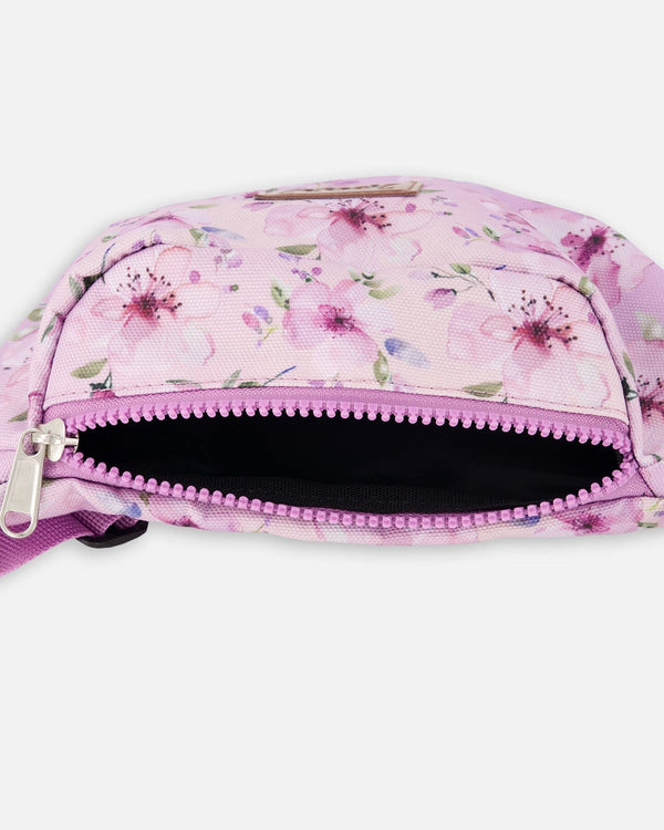 Fanny Pack Purple Flower Print - H30VF_3H143