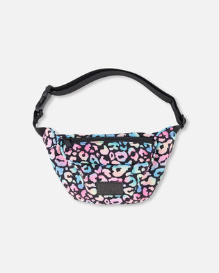 Fanny Pack Black Animal Print - H30VF_3H145