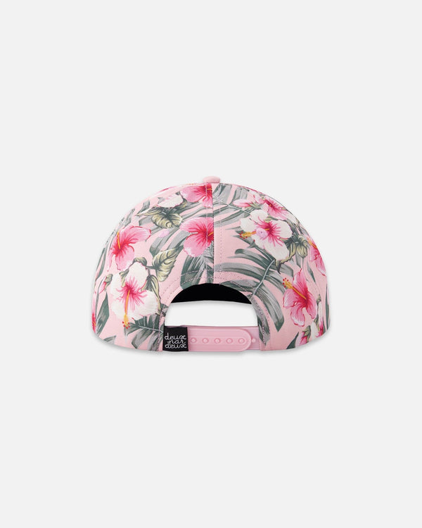 Cap Pink Hibiscus Print - H30VGC_3H152