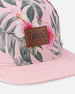 Cap Pink Hibiscus Print - H30VGC_3H152