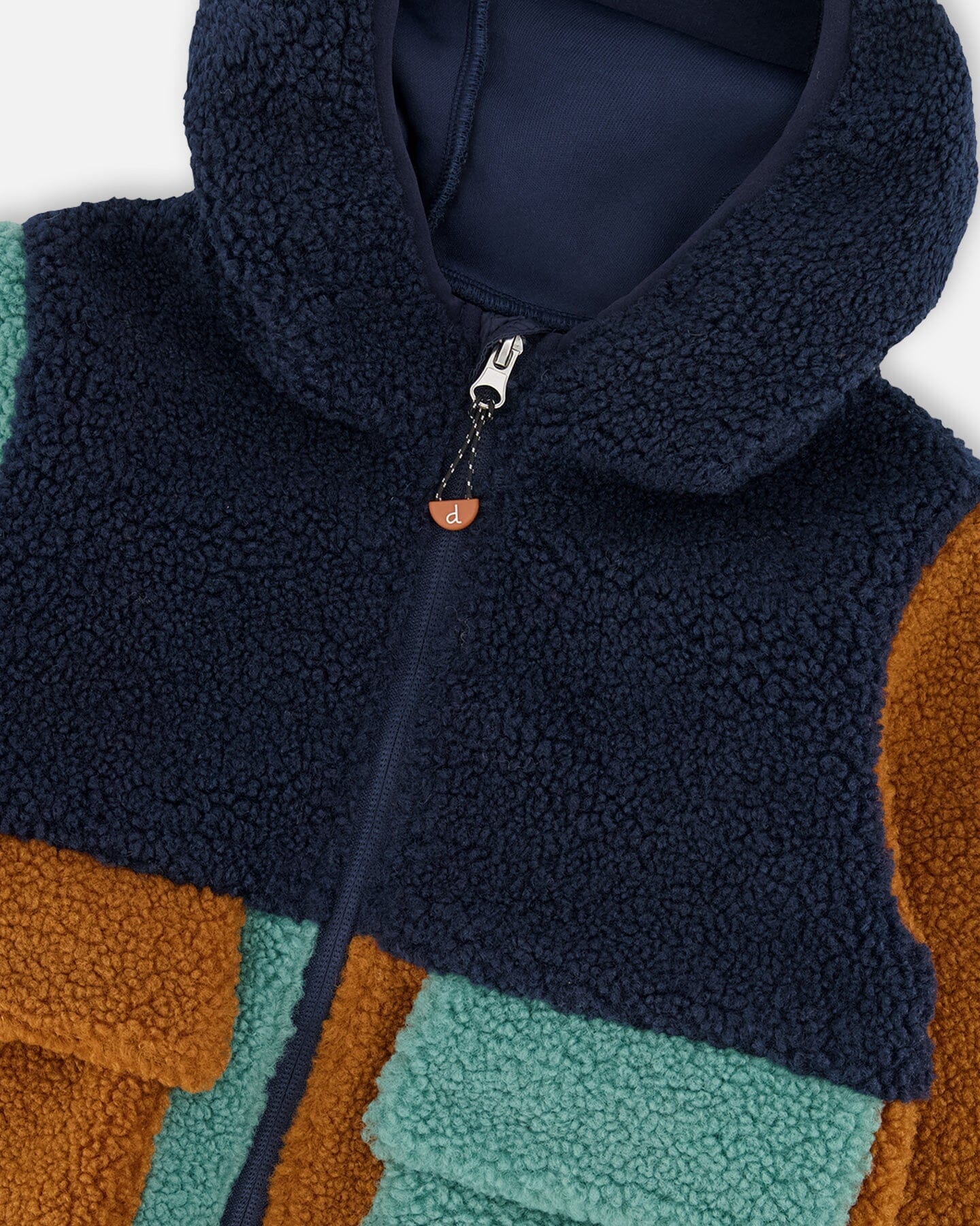 Sherpa Jacket Navy Colorblock - H30W60_01730