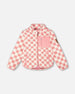 Sherpa Jacket Pink Checkerboard - H30W61_3H040