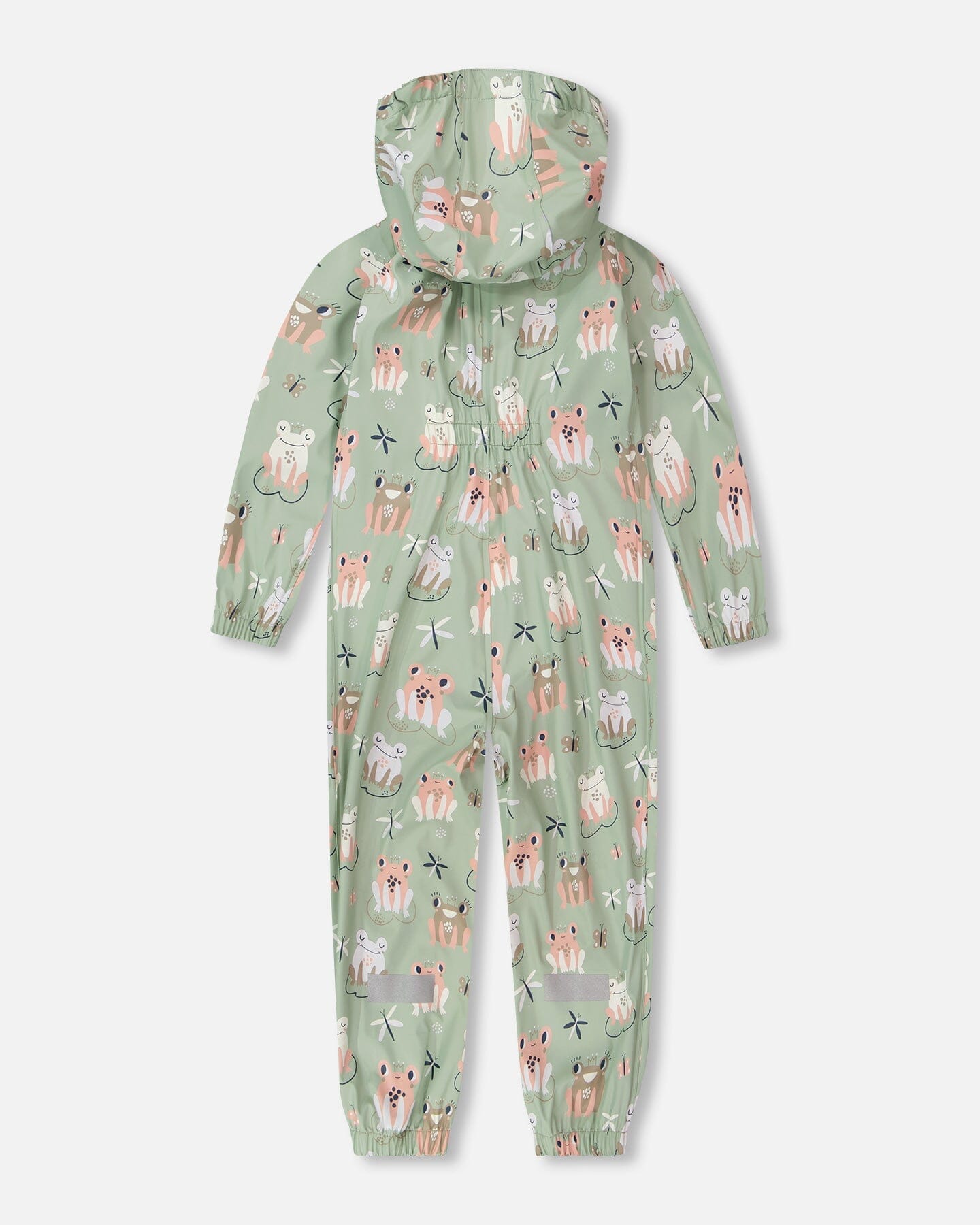 Rain One-Piece In Polyurethane Green Frog Print - H30W72_3H022