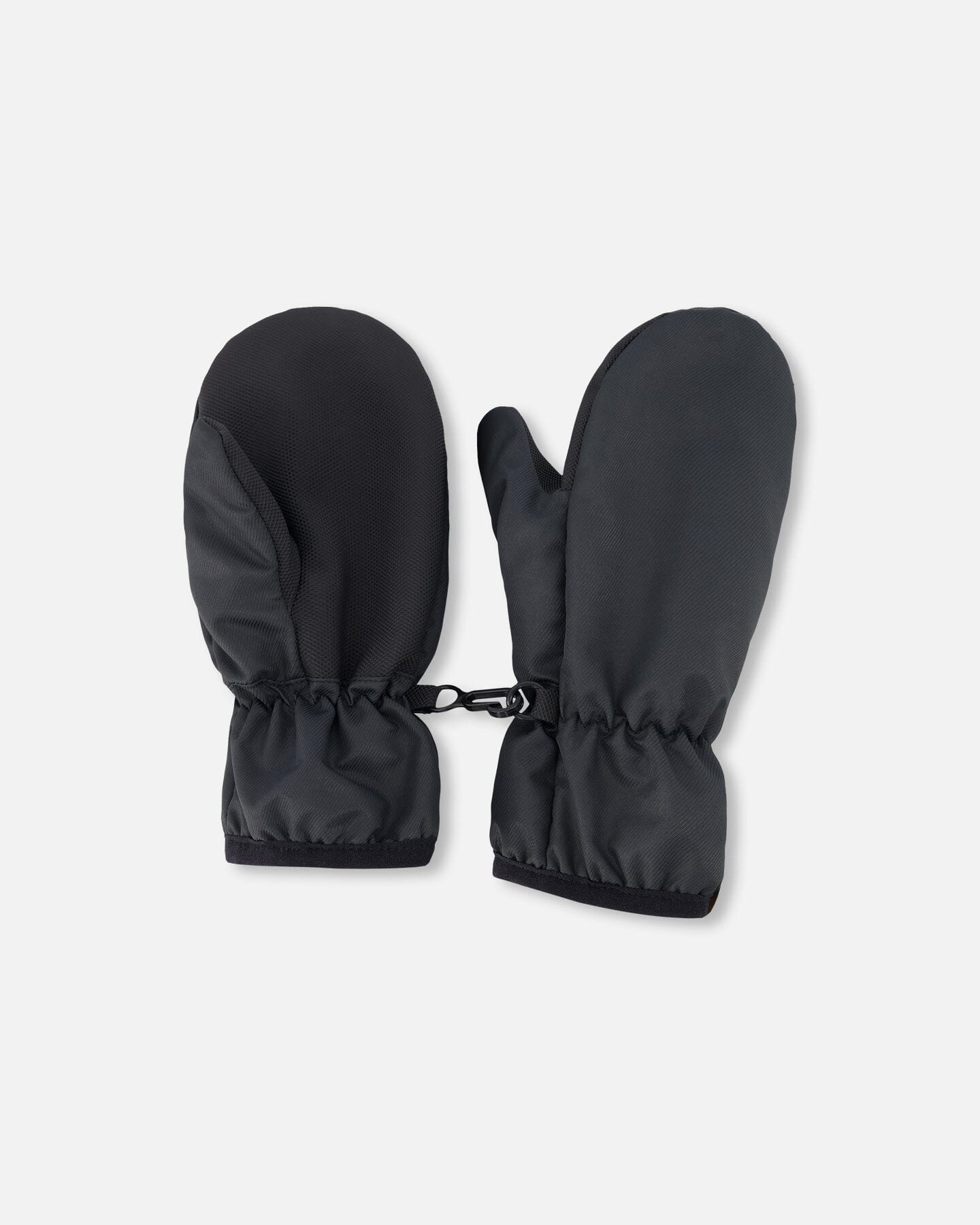 Mid-Season Mittens In Recycled Polyester Black - H30WM201_09990