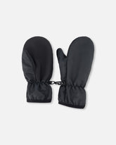 Mid-Season Mittens In Recycled Polyester Black