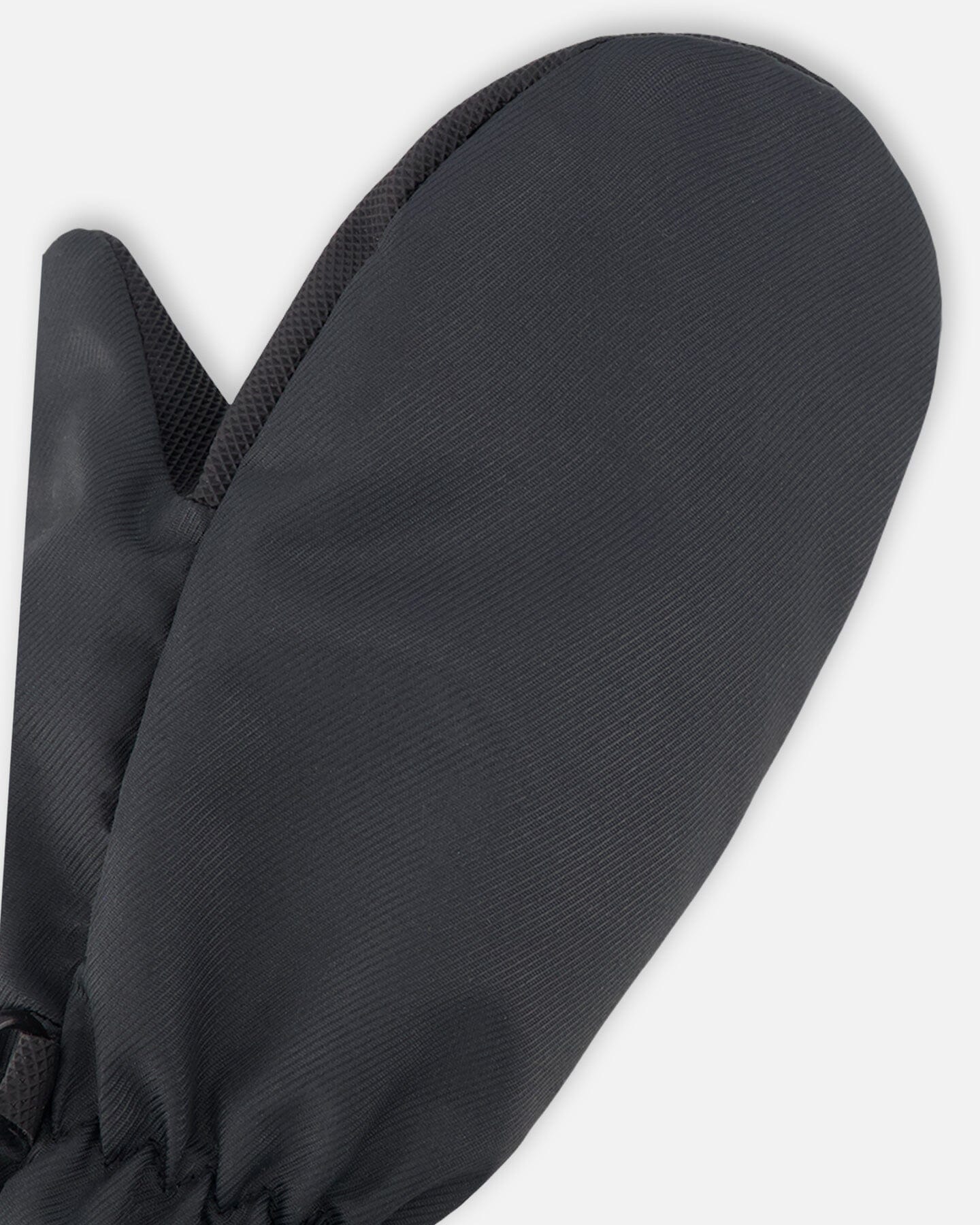 Mid-Season Mittens In Recycled Polyester Black - H30WM201_09990