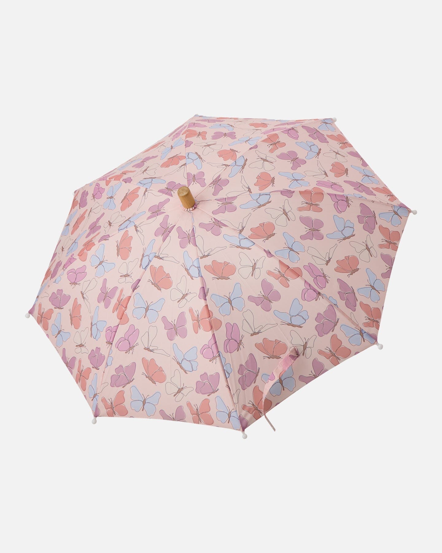 Umbrella Pink Butterfly Print - H30WPR_3H007