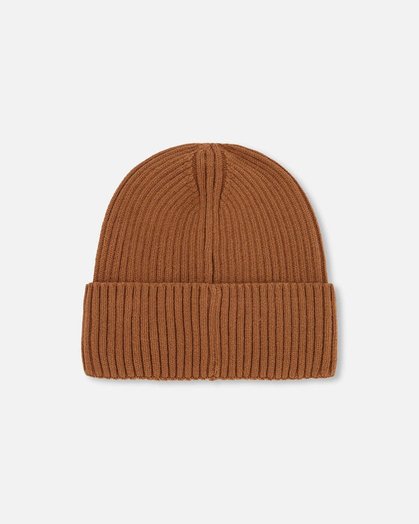 Knit Hat Brown - H30WT24_01730