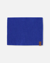 Knit Neckwarmer Royal Blue