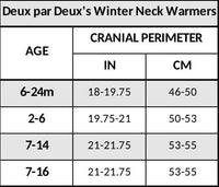 Polar Fleece Neckwarmer Navy Blue Winter Accessories Deux par Deux 